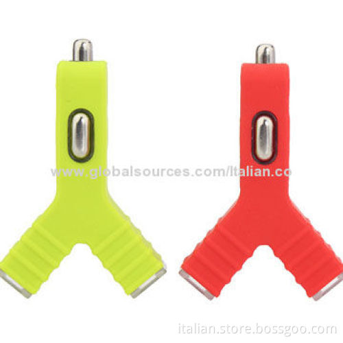 5V 2.1A two USB port car charger